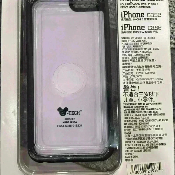 NWT - iPhone 6 Disney Stitch Phone case - Picture 2 of 7